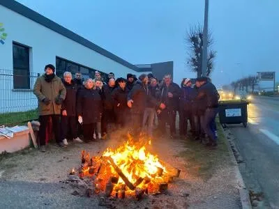 Grève des bus à Moulins