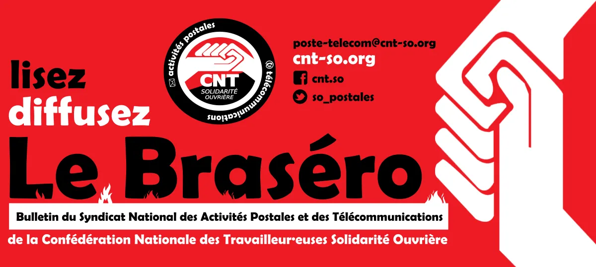 Bulletin de la CNT-SO des activités postales & télécommunications n°2