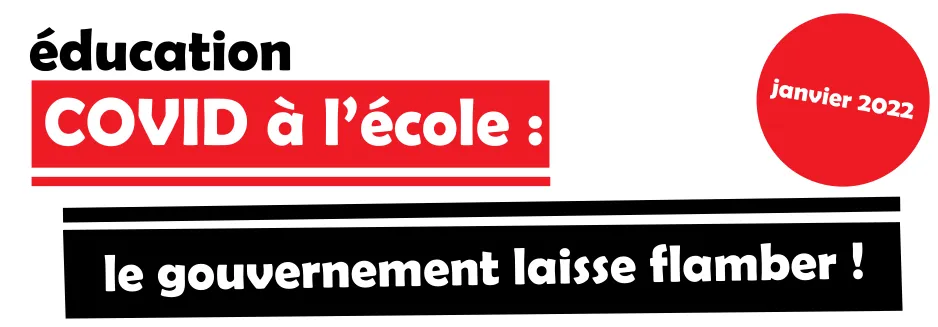 COVID et rentrée scolaire : communiqué de la CNT-SO Éducation & Recherche