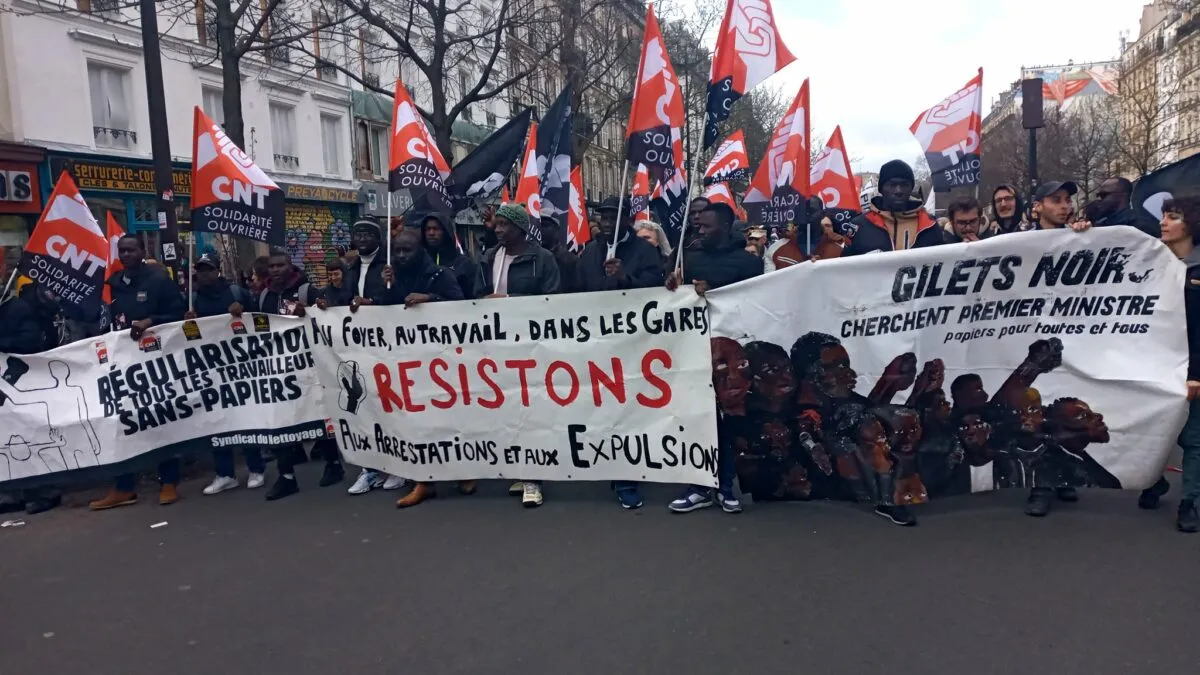 Contre l’exploitation : autodéfense immigrée ! Non à la loi Darmanin !