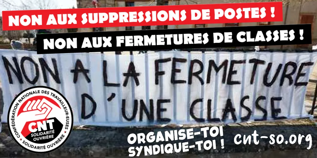 Carte scolaire dans l’Allier : 17 menaces de fermeture de classes à la rentrée 2024 !
