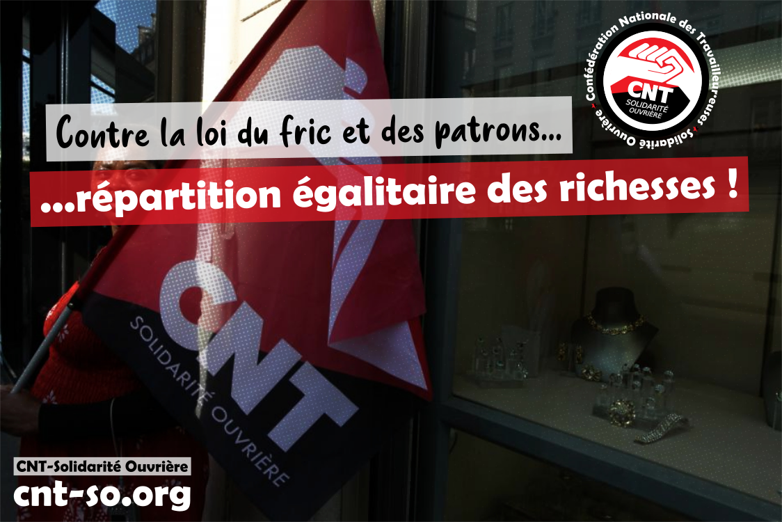 Vie chère, un seul mot d’ordre : répartition égalitaire des richesses !